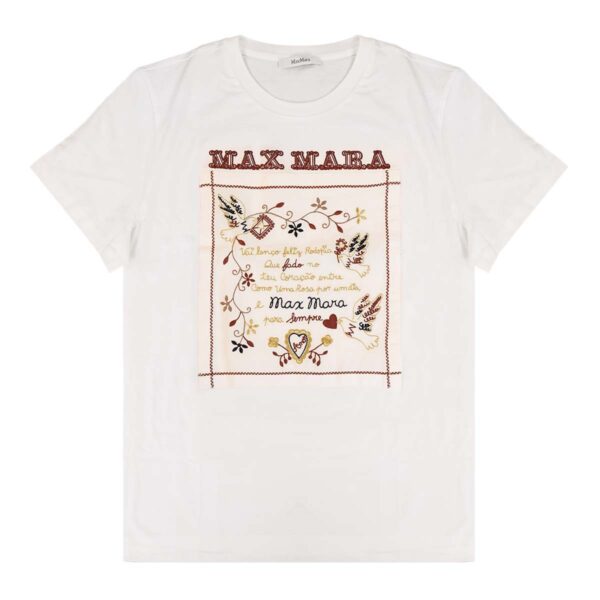 MAX MARA マックスマーラ Tシャツ 2319410331600 006 アイボリー