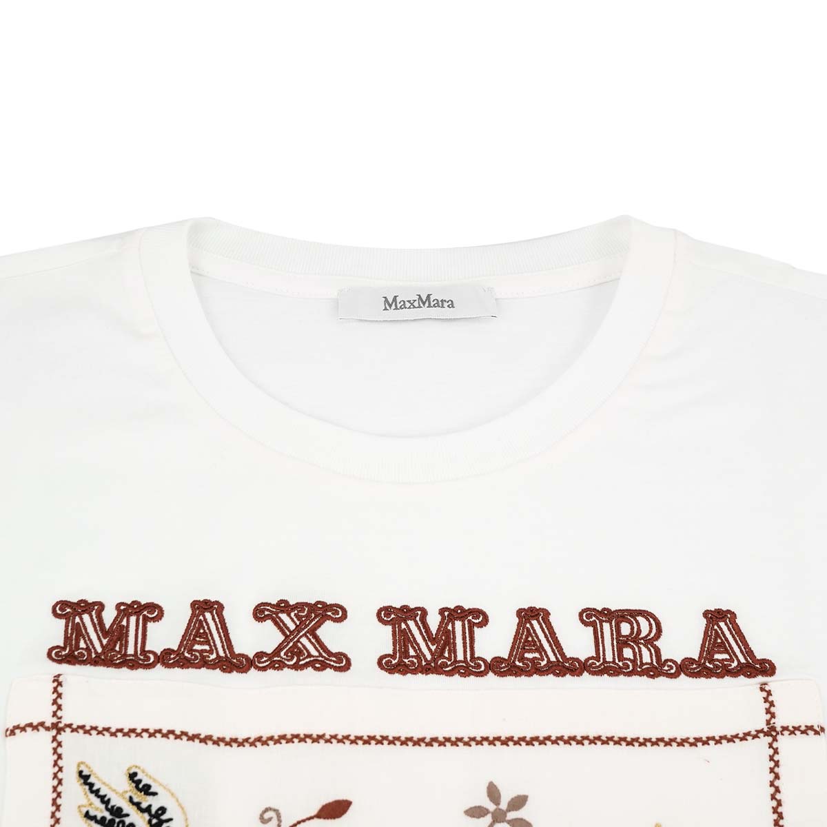 MAX MARA マックスマーラ Tシャツ 2319410331600 006 アイボリー - 画像 (3)