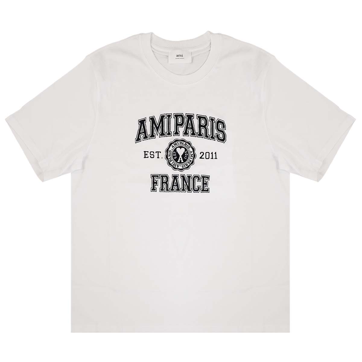 AMI アミ Tシャツ HTS008 726 100 ホワイト