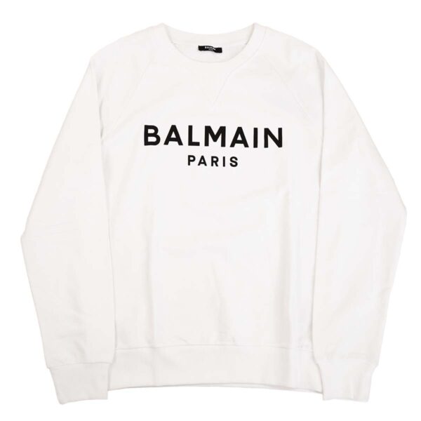 BALMAIN バルマン スウェット XH0JQ005 BB23 ホワイト