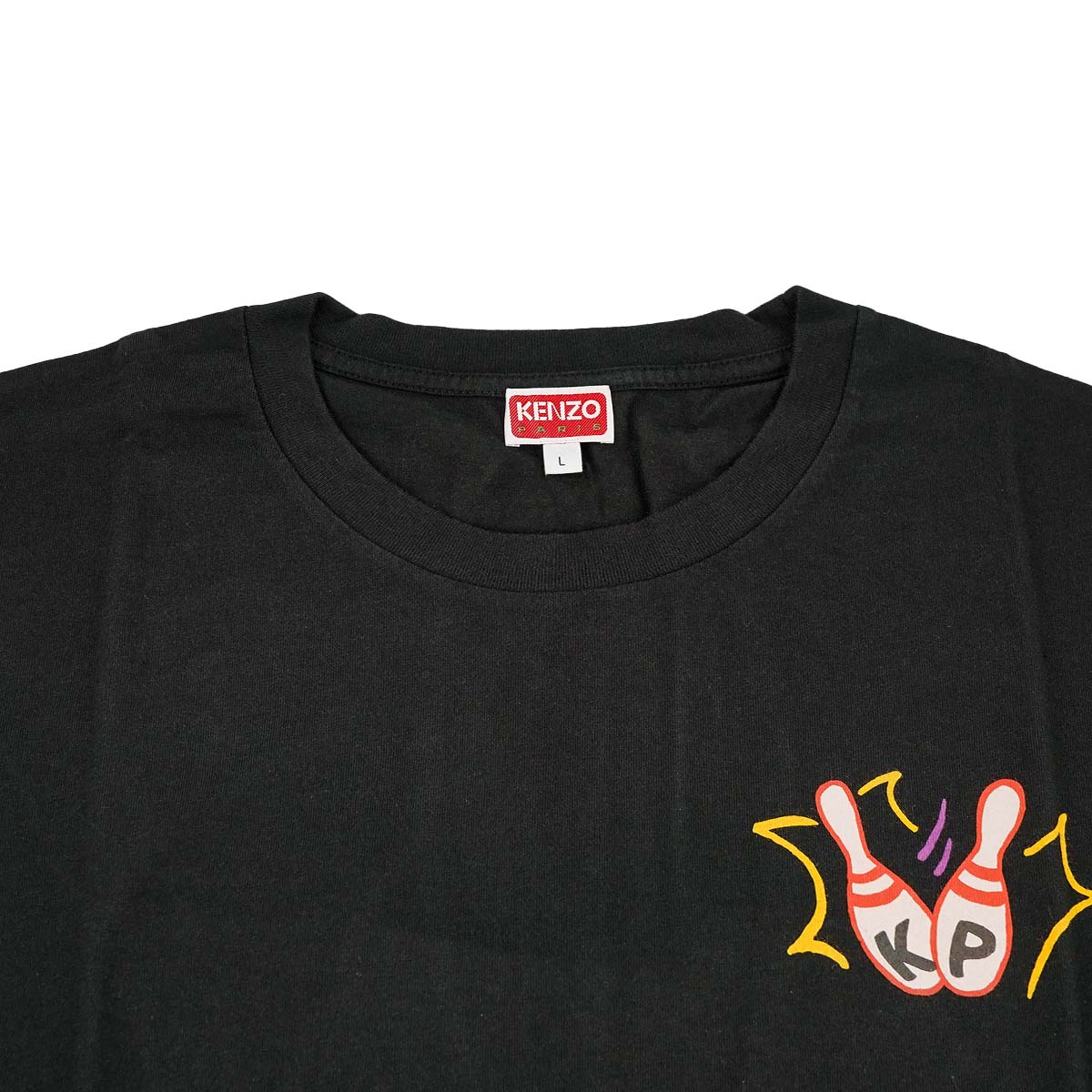 KENZO ケンゾー Tシャツ FD55TS4534SG 99J ブラック - 画像 (3)