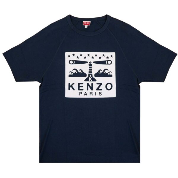 KENZO ケンゾー Tシャツ FD55TS4554SU 77 ミッドナイトブルー