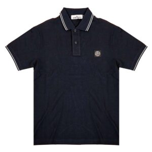 STONE ISLAND ストーンアイランド ポロシャツ 101522S18 V0020 ネイビー
