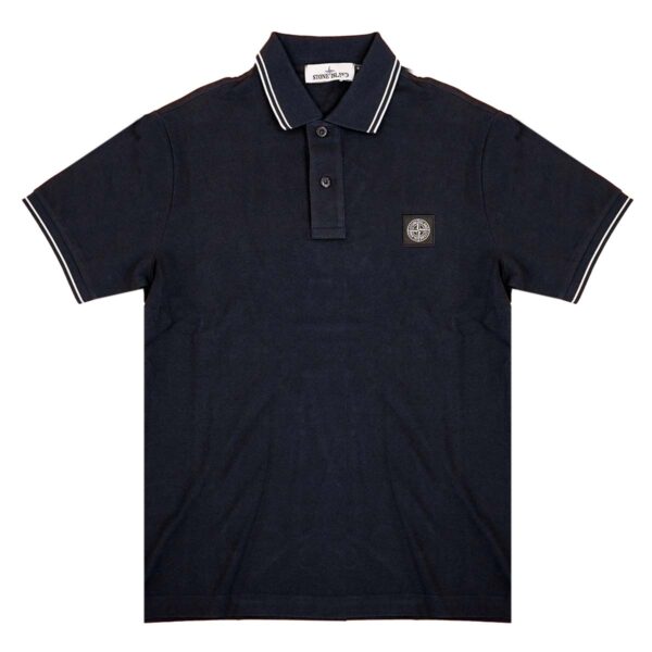 STONE ISLAND ストーンアイランド ポロシャツ 101522S18 V0020 ネイビー