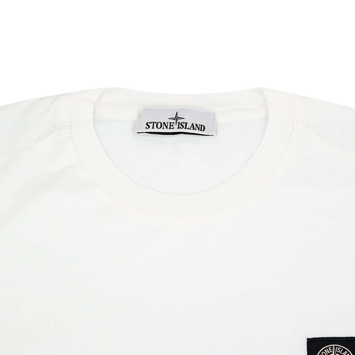 STONE ISLAND ストーンアイランド Tシャツ 101524113 A0001 ホワイト - 画像 (3)