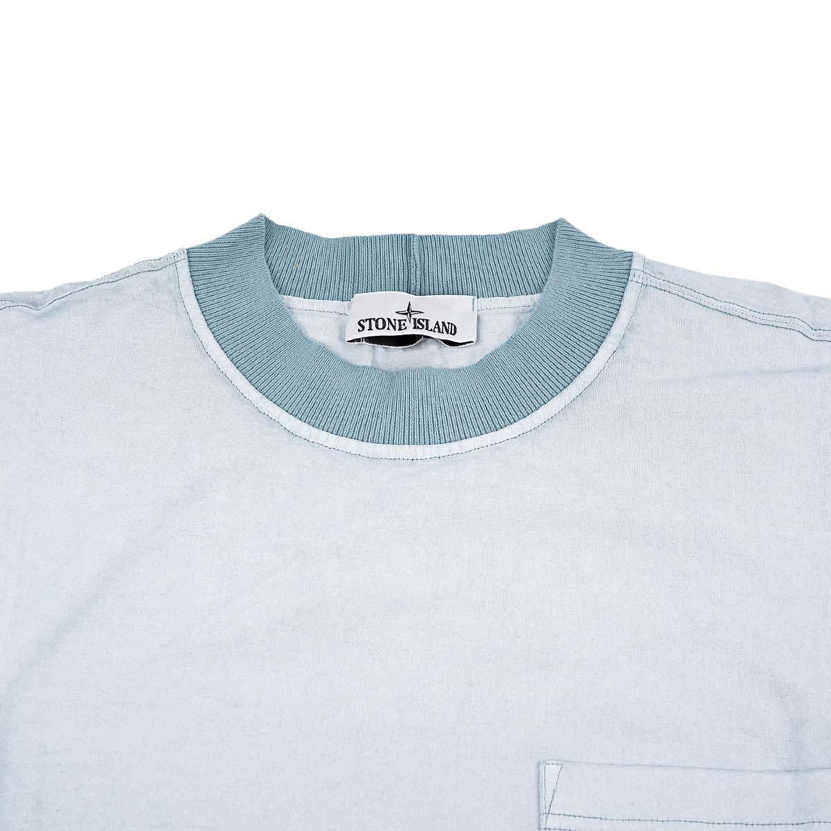 STONE ISLAND ストーンアイランド Tシャツ 7815216X4 V0041 スカイブルー - 画像 (3)