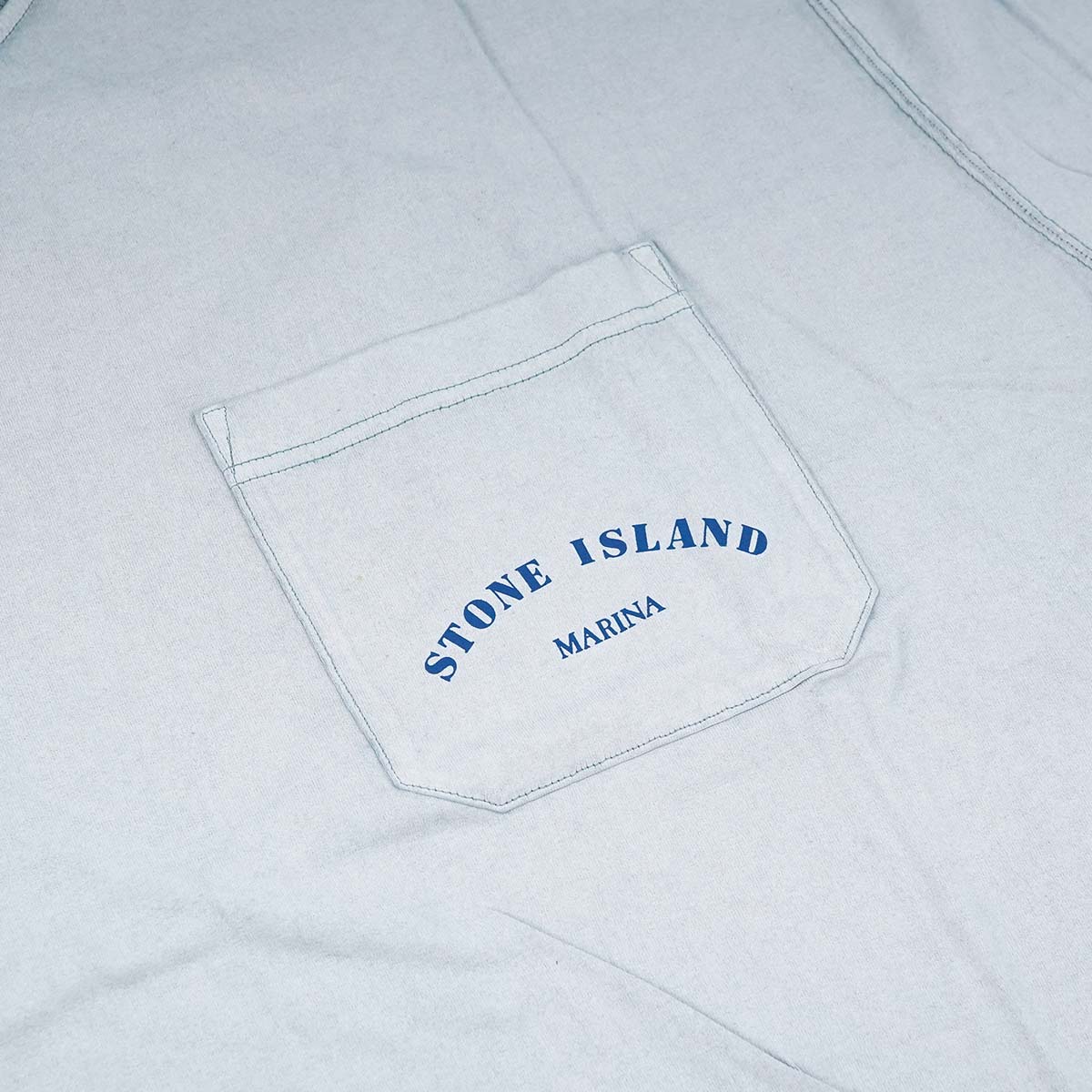 STONE ISLAND ストーンアイランド Tシャツ 7815216X4 V0041 スカイブルー - 画像 (4)