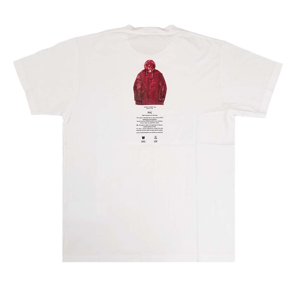 STONE ISLAND ストーンアイランド Tシャツ 78152NS91 V0001 ホワイト - 画像 (2)