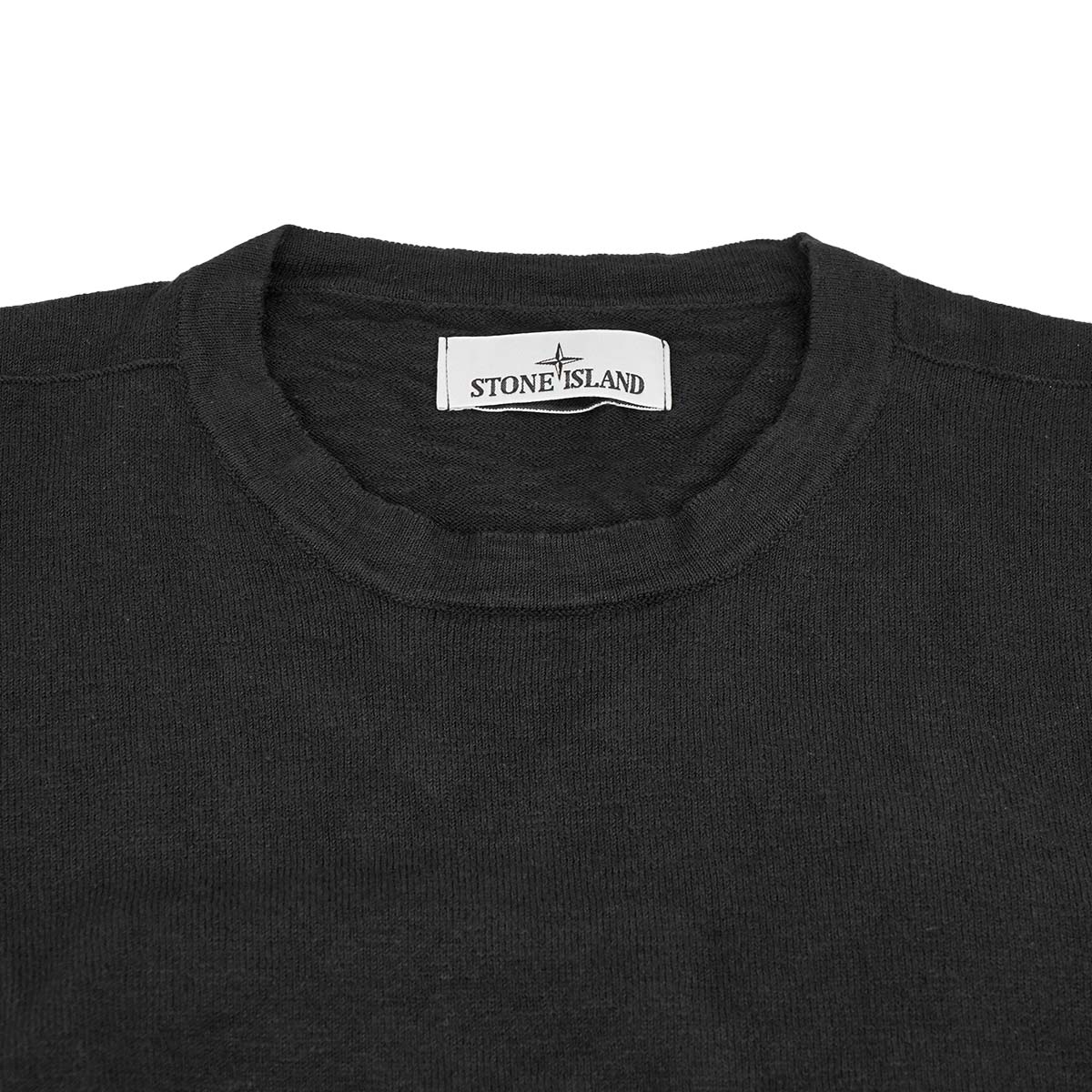 STONE ISLAND ストーンアイランド 長袖Tシャツ 1015502B0 A0029 ブラック - 画像 (3)
