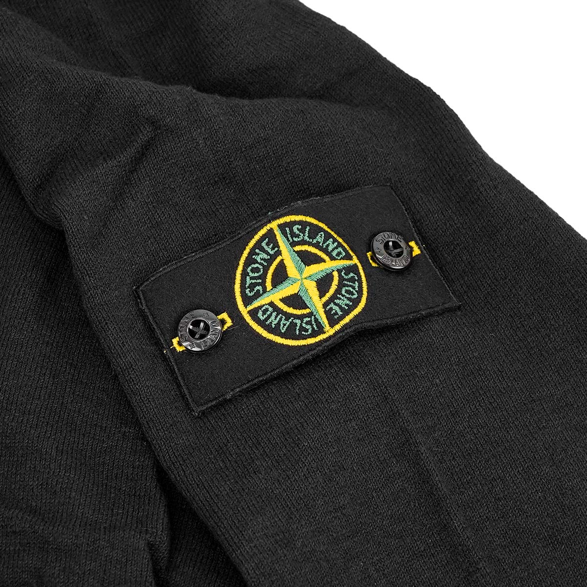 STONE ISLAND ストーンアイランド 長袖Tシャツ 1015502B0 A0029 ブラック - 画像 (4)
