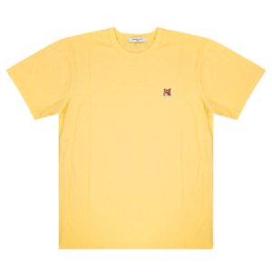 MAISON KITSUNE メゾンキツネ Tシャツ AM00103KJ0008 P724 イエロー