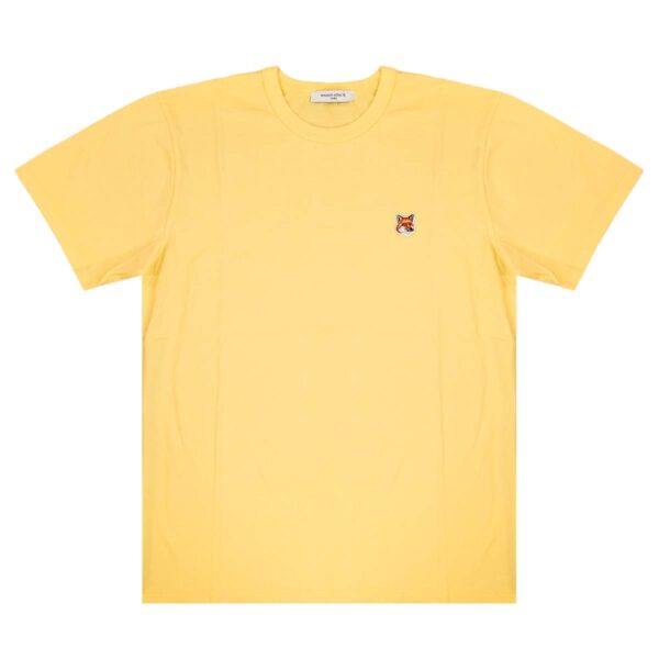 MAISON KITSUNE メゾンキツネ Tシャツ AM00103KJ0008 P724 イエロー