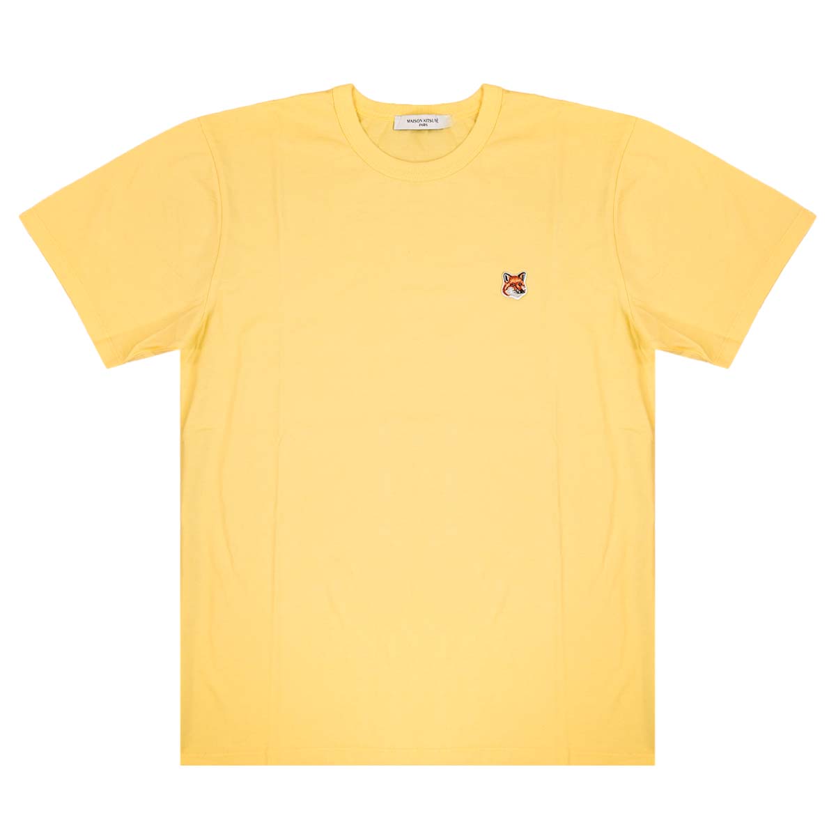 MAISON KITSUNE メゾンキツネ Tシャツ AM00103KJ0008 P724 イエロー