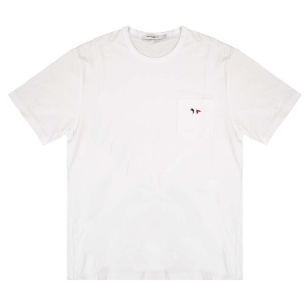 MAISON KITSUNE メゾンキツネ Tシャツ FM00120KJ0010 P100 ホワイト