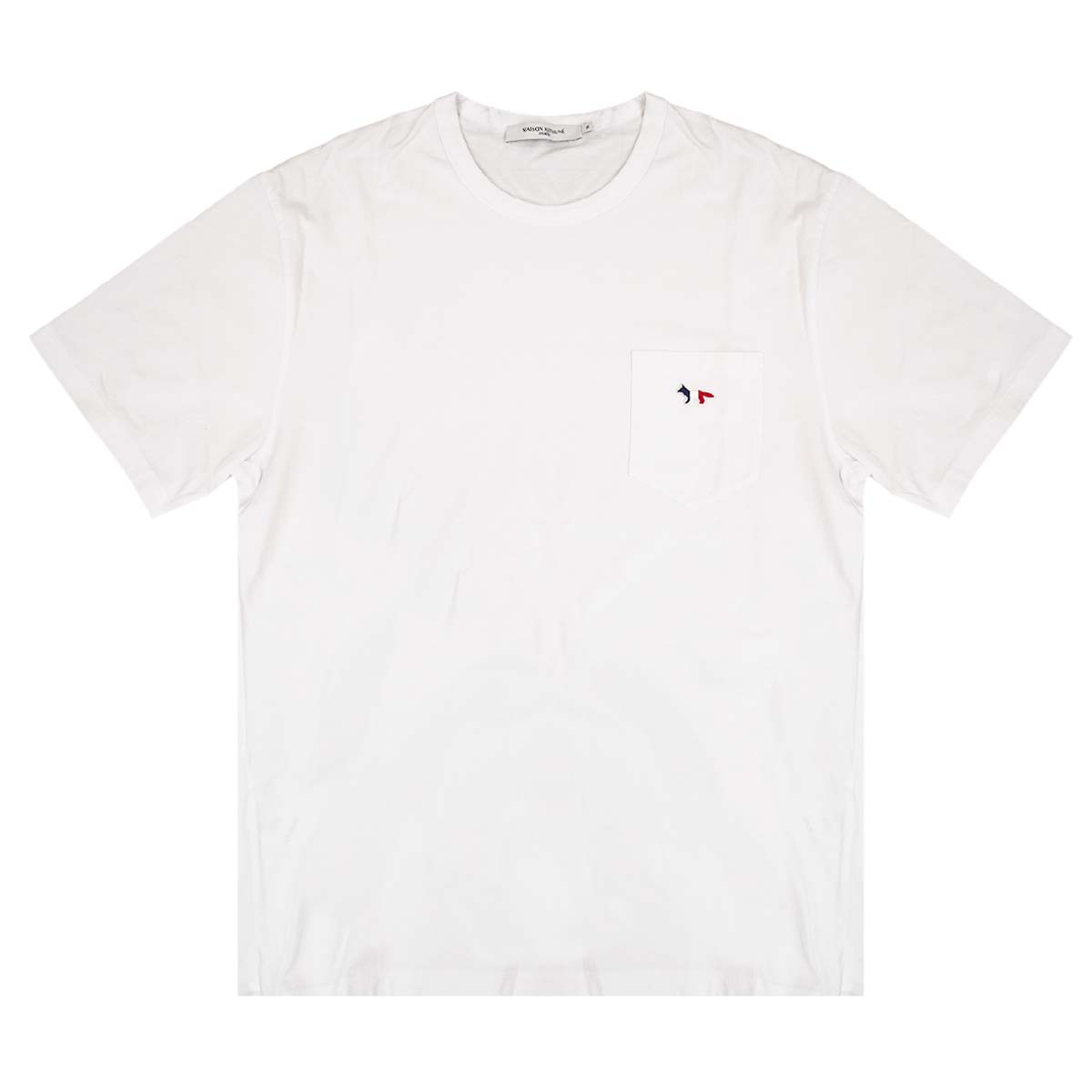 MAISON KITSUNE メゾンキツネ Tシャツ FM00120KJ0010 P100 ホワイト