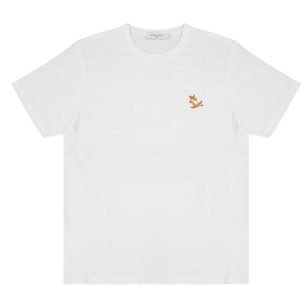 MAISON KITSUNE メゾンキツネ Tシャツ GU00154KJ0010 P100 ホワイト