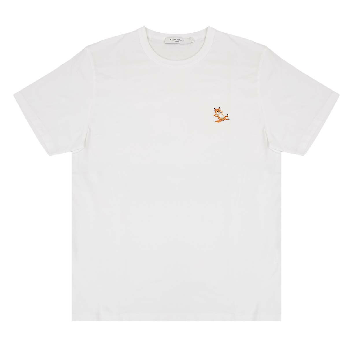 MAISON KITSUNE メゾンキツネ Tシャツ GU00154KJ0010 P100 ホワイト