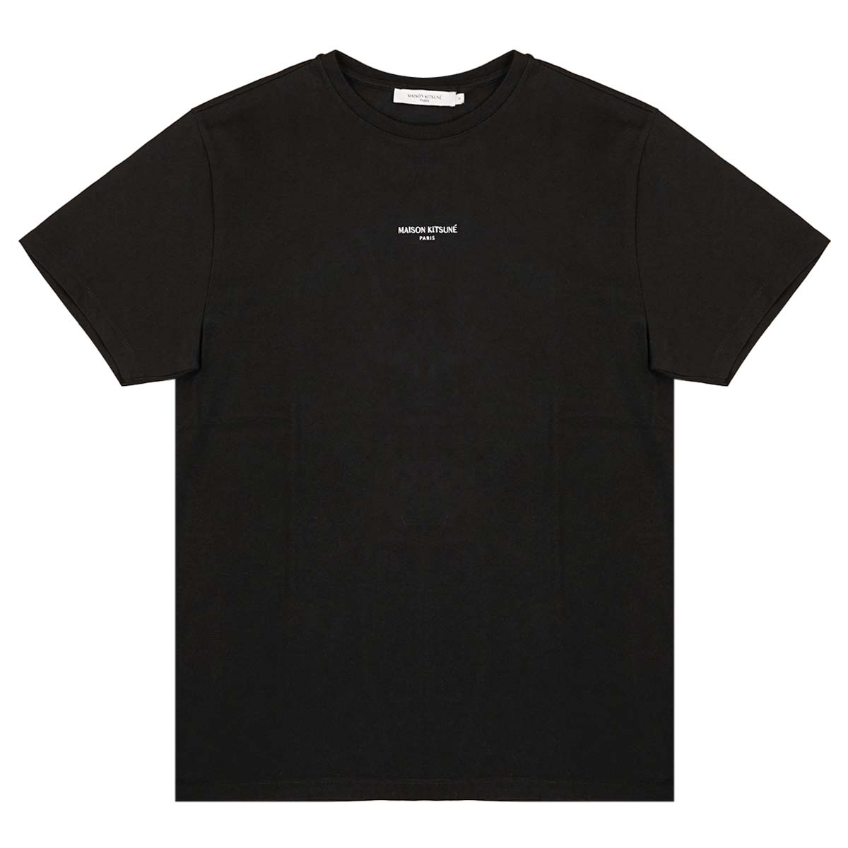 MAISON KITSUNE メゾンキツネ Tシャツ KM00112KJ0035 P199 ブラック