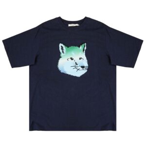 4997596565821_1.jpg MAISON KITSUNE メゾンキツネ Tシャツ KM00118KJ0008 P480 ネイビー