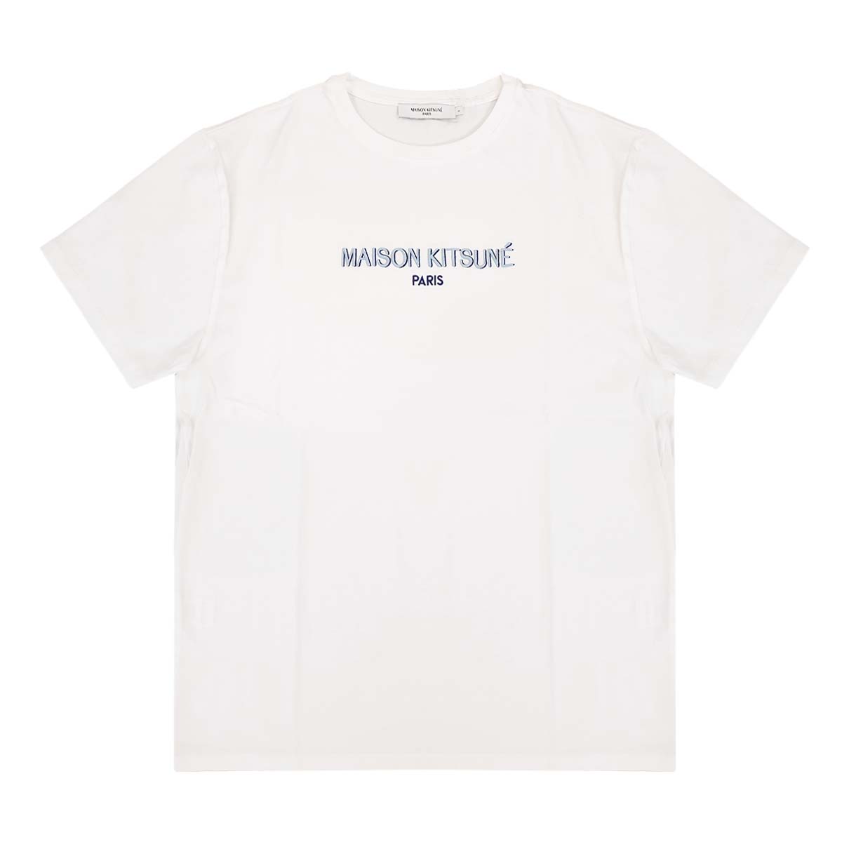 MAISON KITSUNE メゾンキツネ Tシャツ KM00119KJ0035 P103 ホワイト