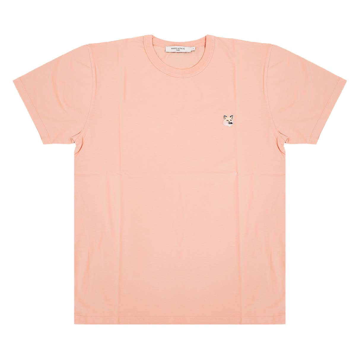 MAISON KITSUNE メゾンキツネ Tシャツ KM00144KJ0008 P612 ピーチ