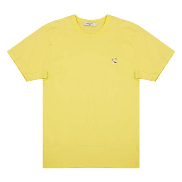 MAISON KITSUNE メゾンキツネ Tシャツ KM00144KJ0008 P725 イエロー
