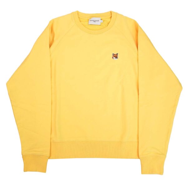 MAISON KITSUNE メゾンキツネ スウェット AW00303KM0001 P724 ソフトイエロー