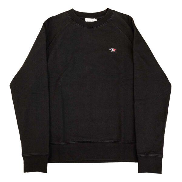MAISON KITSUNE メゾンキツネ スウェット FM00322KM0001 P199 ブラック