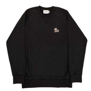 MAISON KITSUNE メゾンキツネ スウェット KM00304KM0001 P199 ブラック