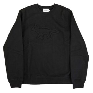 MAISON KITSUNE メゾンキツネ スウェット KM00310KM0020 P199 ブラック