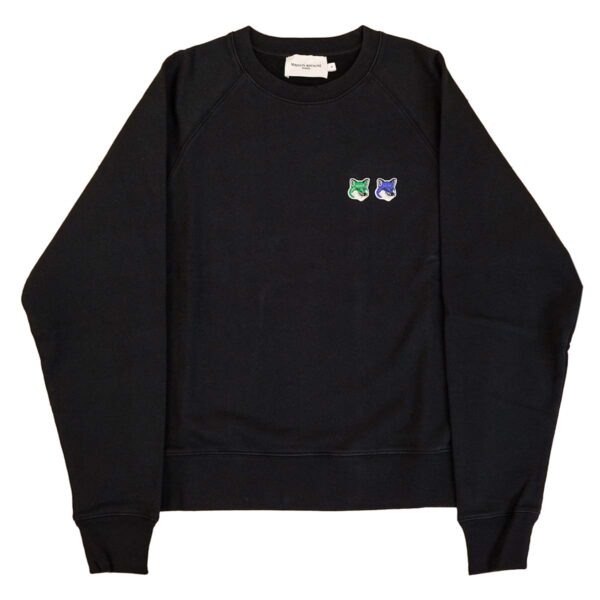 MAISON KITSUNE メゾンキツネ スウェット KW00308KM0001 P199 ブラック
