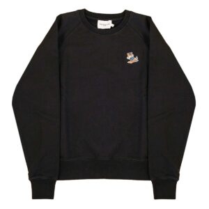 MAISON KITSUNE メゾンキツネ スウェット KW00309KM0001 P199 ブラック